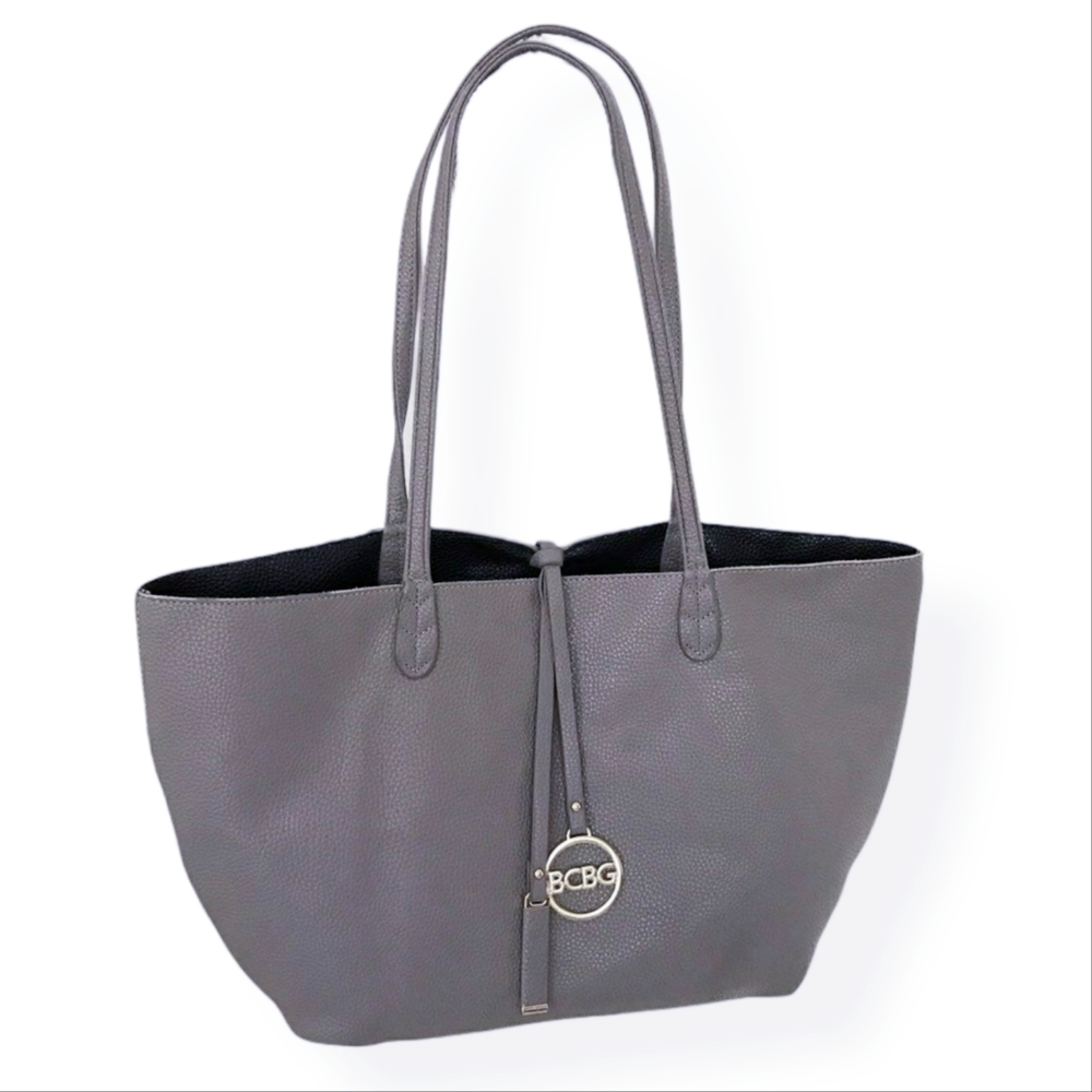 BCBG Paris Neverfull Reversible Faux Leather Tote